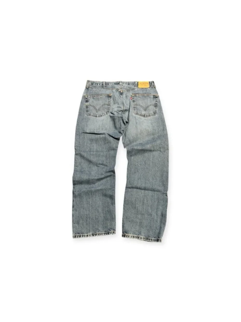 Vintage Levi's 501 Button Fly 38x30 WPL 423 Denim Jeans Casual Mexico Y2K Grunge